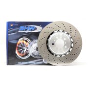 SHW PERFORMANCE BFR48252 Диск Cross-Drilled передний правый для BMW M2, M2 Competition (F87) I 400x36mm