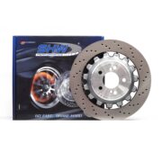 SHW PERFORMANCE BRR48254 Диск Cross-Drilled задний правый для BMW M2 I M2 Competition (F22, F87) I 380x28mm