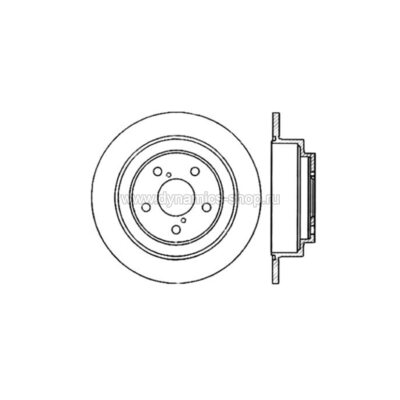STOPTECH 126.47011SR Тормозной диск Sport Slotted Brake disc для SUBARU, SAAB STOPTECH 126.47011SR Тормозной диск Sport Slotted Brake disc для SUBARU, SAAB