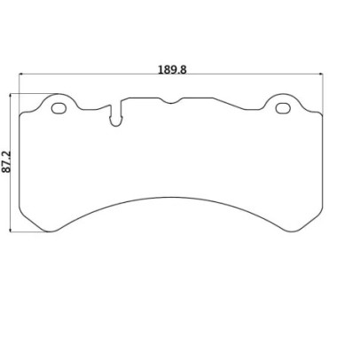 WINMAX WM-1295-W2 Колодки W2 передние для BREMBO 6POT I TYPE: J, N WINMAX WM-1295-W2 Колодки W2 передние для BREMBO 6POT I TYPE: J, N