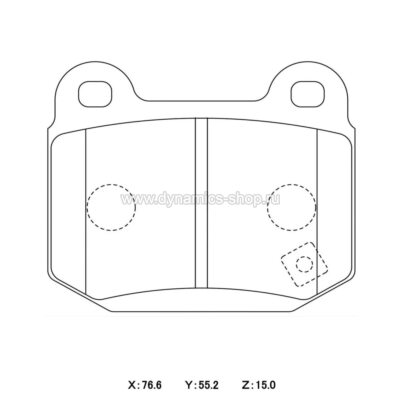 WINMAX WM-330-W1 Колодки W1 задние для SUBARU STI, MITSUBISHI EVO (4-9), NISSAN GT-R I 350Z WINMAX WM-330-W1 Колодки W1 задние для SUBARU STI, MITSUBISHI EVO (4-9), NISSAN GT-R I 350Z