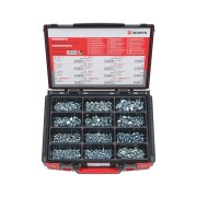 WURTH 5964098600 Набор ниппелей для смазки DIN 71412, A, B, C, ассортимент, 600 шт., Sysko I SYSTEMKOFFER