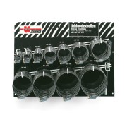 WURTH 0549210 Набор хомутов шланговых 12 мм, 110 шт. с отверткой B12MM-SW7-SHRDRH ZEBRA на открытой панели