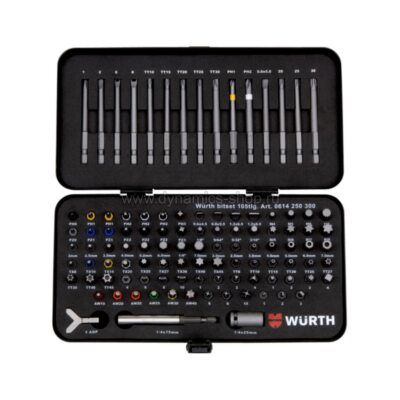 WURTH 0614250300 Набор бит I SAFE 1/4", 105 предметов WURTH 0614250300 Набор бит I SAFE 1/4", 105 предметов