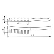 WURTH 06976 Щетка проволочная 6RHG