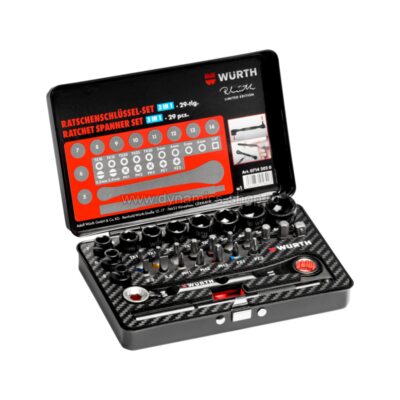 WURTH 07142020 Набор головок и бит с трещоточным ключом I SET I Limited Edition RW 2020 I 29 pcs WURTH 07142020 Набор головок и бит с трещоточным ключом I SET I Limited Edition RW 2020 I 29 pcs