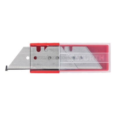 WURTH 071566 02 Трапециевидное лезвие в дозаторе I 61x18.7x0.65mm I Углеродистая сталь I 10 шт. WURTH 071566 02 Трапециевидное лезвие в дозаторе I 61x18.7x0.65mm I Углеродистая сталь I 10 шт.