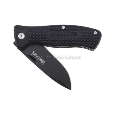 WURTH 071566 557 Нож складной ограниченной серии BLACK ROCK Special Edition I G10 I L110 I Черный WURTH 071566 557 Нож складной ограниченной серии BLACK ROCK Special Edition I G10 I L110 I Черный
