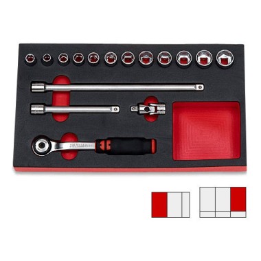 Набор головок 3/8" с трещоткой WURTH I 16 предметов Набор головок 3/8" с трещоткой WURTH I 16 предметов