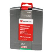 WURTH 0617400001 Набор сверл спиральных DIN338 HSCo-19pcs I RED LINE