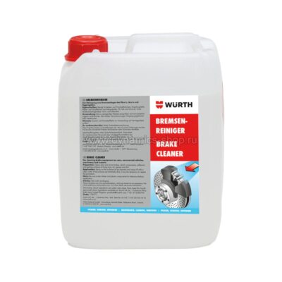 WURTH 0890108715 Очиститель для тормозов I 5л WURTH 0890108715 Очиститель для тормозов I 5л