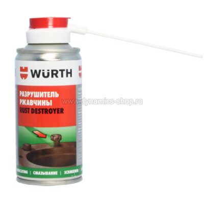 WURTH 0890225 Разрушитель ржавчины Rust Destroyer 400мл WURTH 0890225 Разрушитель ржавчины Rust Destroyer 400мл