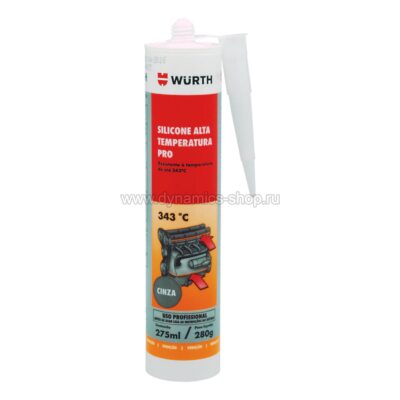 WURTH 0893321800 Силиконовый герметик RTV 343 Multi I Серый I 280г WURTH 0893321800 Силиконовый герметик RTV 343 Multi I Серый I 280г