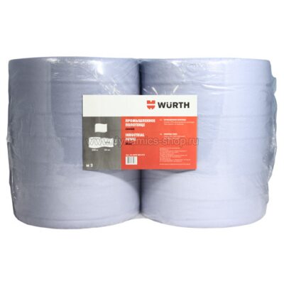 WURTH 0899800830 Бумага для очистки индустриальная I Industry 2-слойная 1000л WURTH 0899800830 Бумага для очистки индустриальная I Industry 2-слойная 1000л