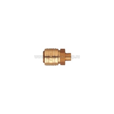 WURTH 06991138 Быстродействующая муфта, сжатый воздух I Латунь I НР G 3/8 дюйма WURTH 06991138 Быстродействующая муфта, сжатый воздух I Латунь I НР G 3/8 дюйма